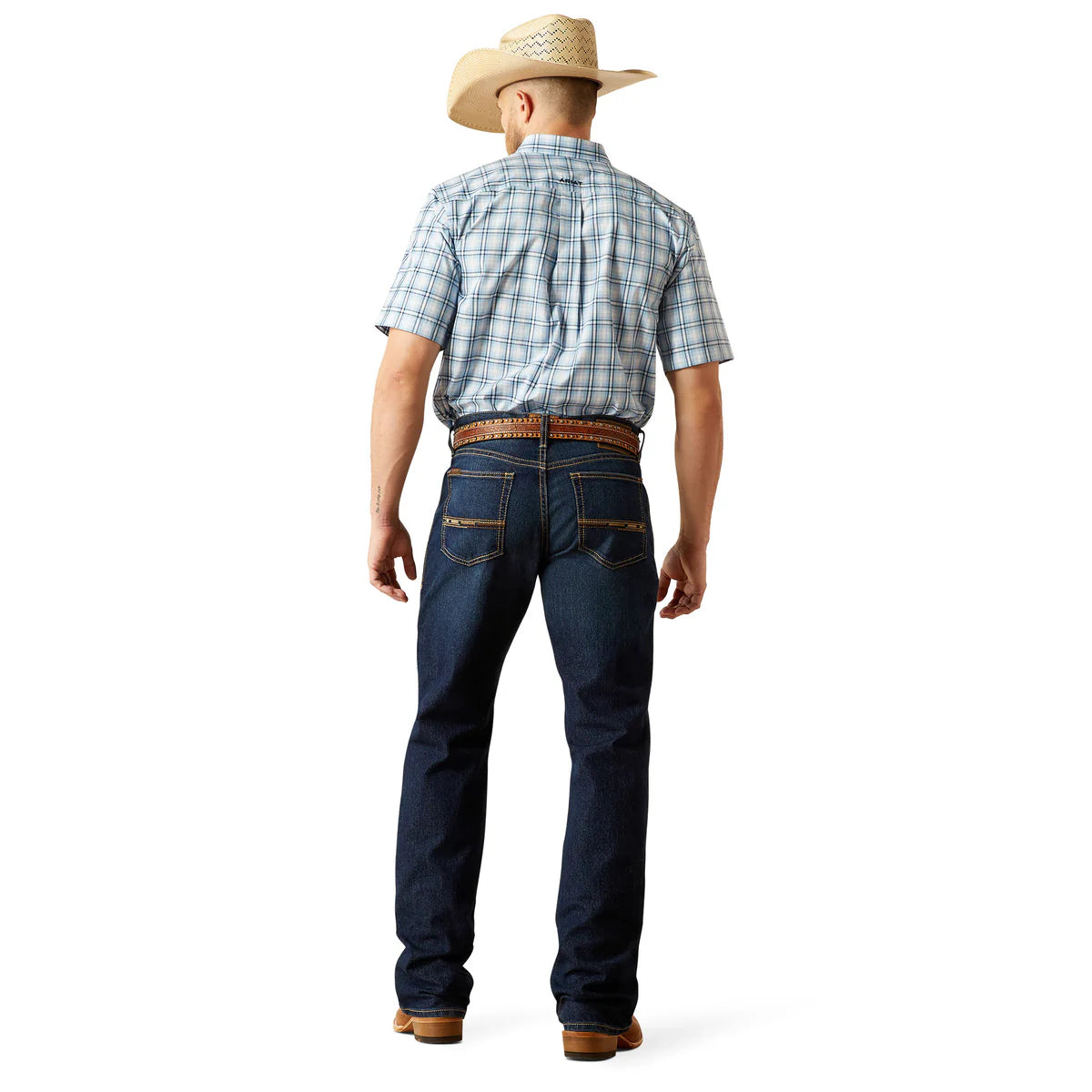 Ariat Mens Otis M4 Relaxed Fit Boot Cut 36 Leg Jeans