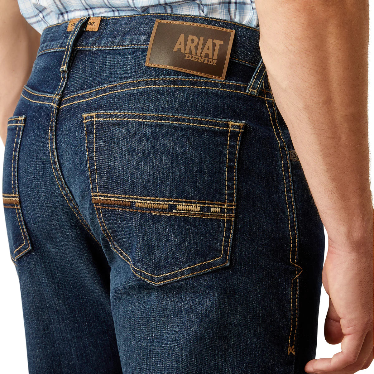 Ariat Mens Otis M4 Relaxed Fit Boot Cut 36 Leg Jeans