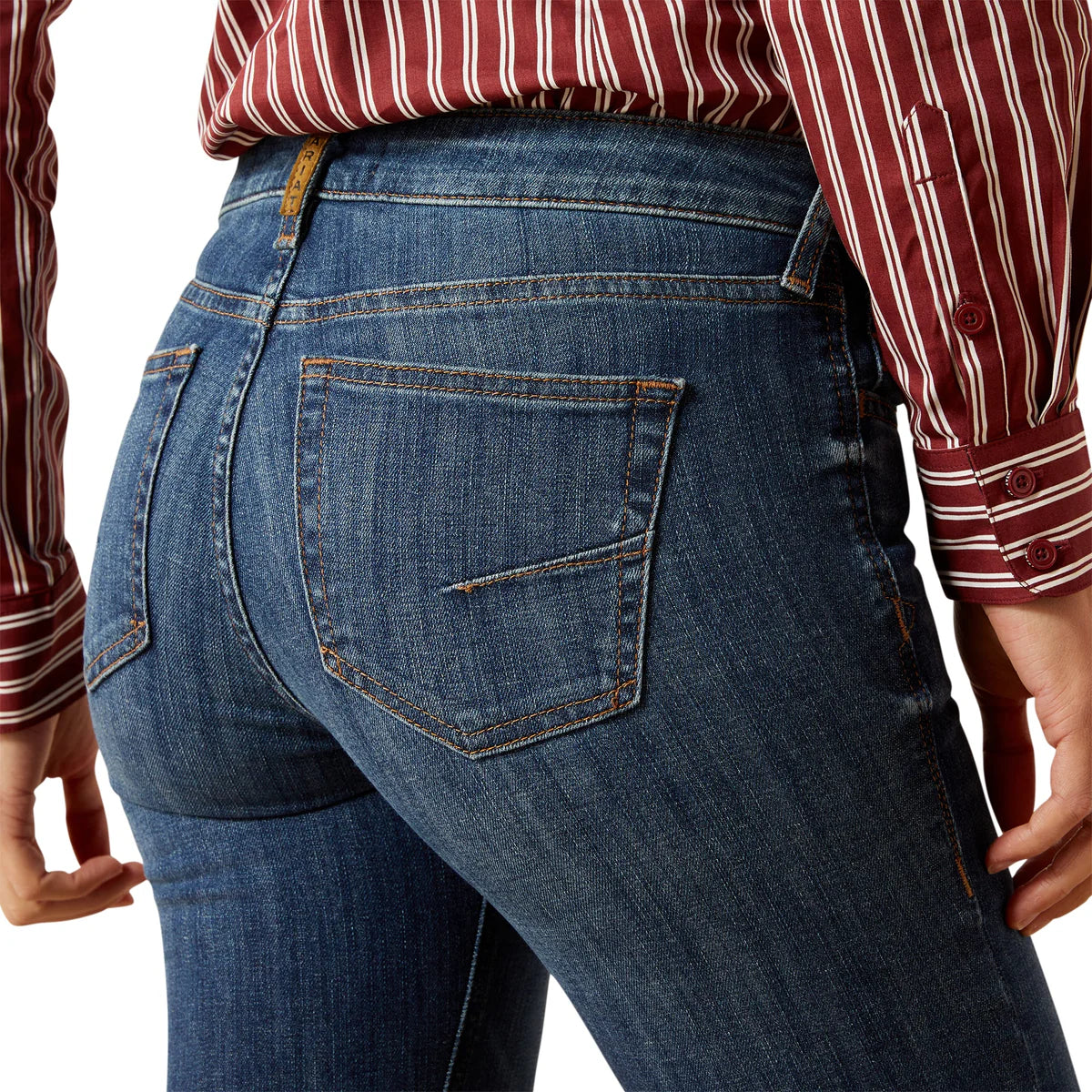 Ariat Womens Bessie Perfect Rise Slim Trouser Leg Jeans