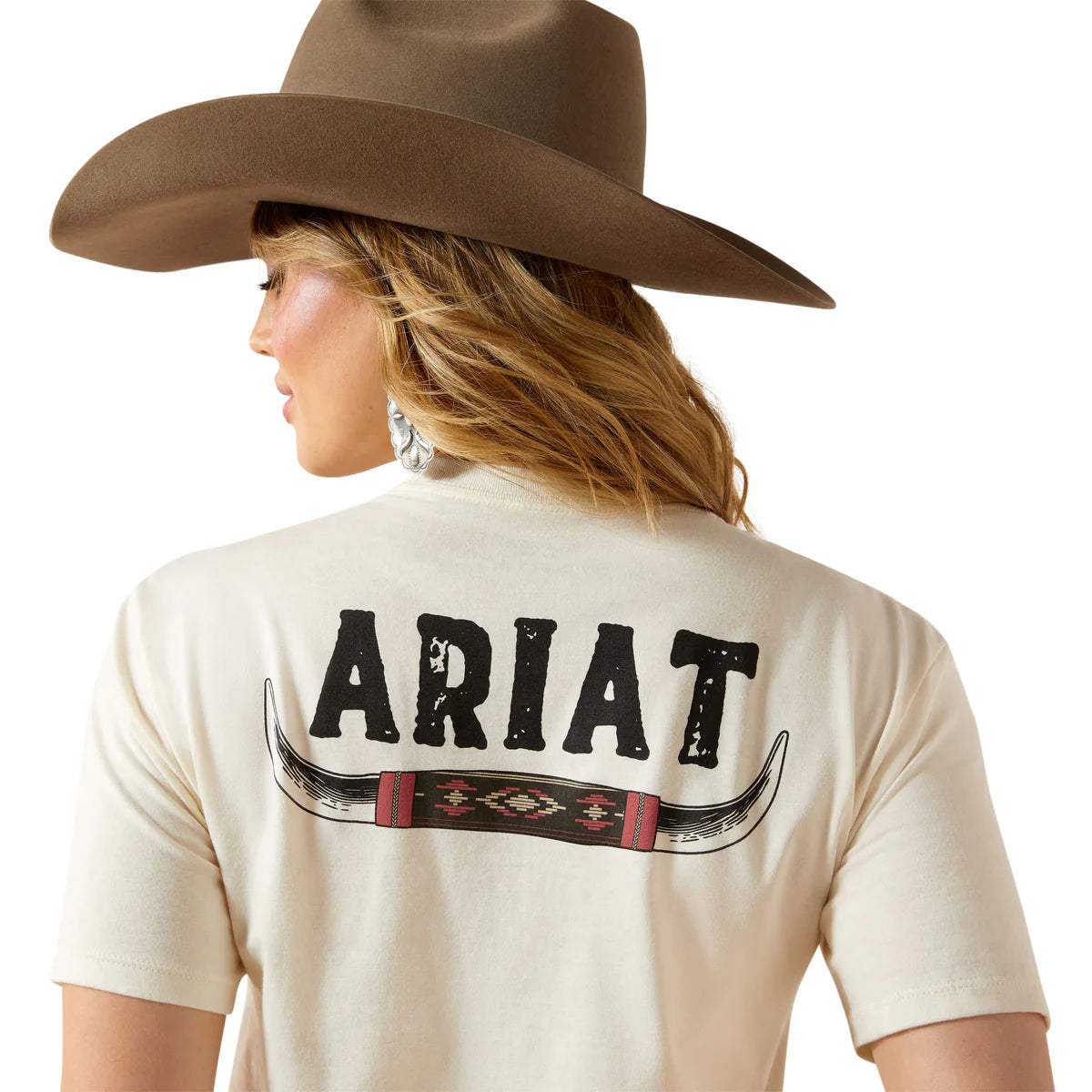 Ariat Womens Bull Horns S/S Tee