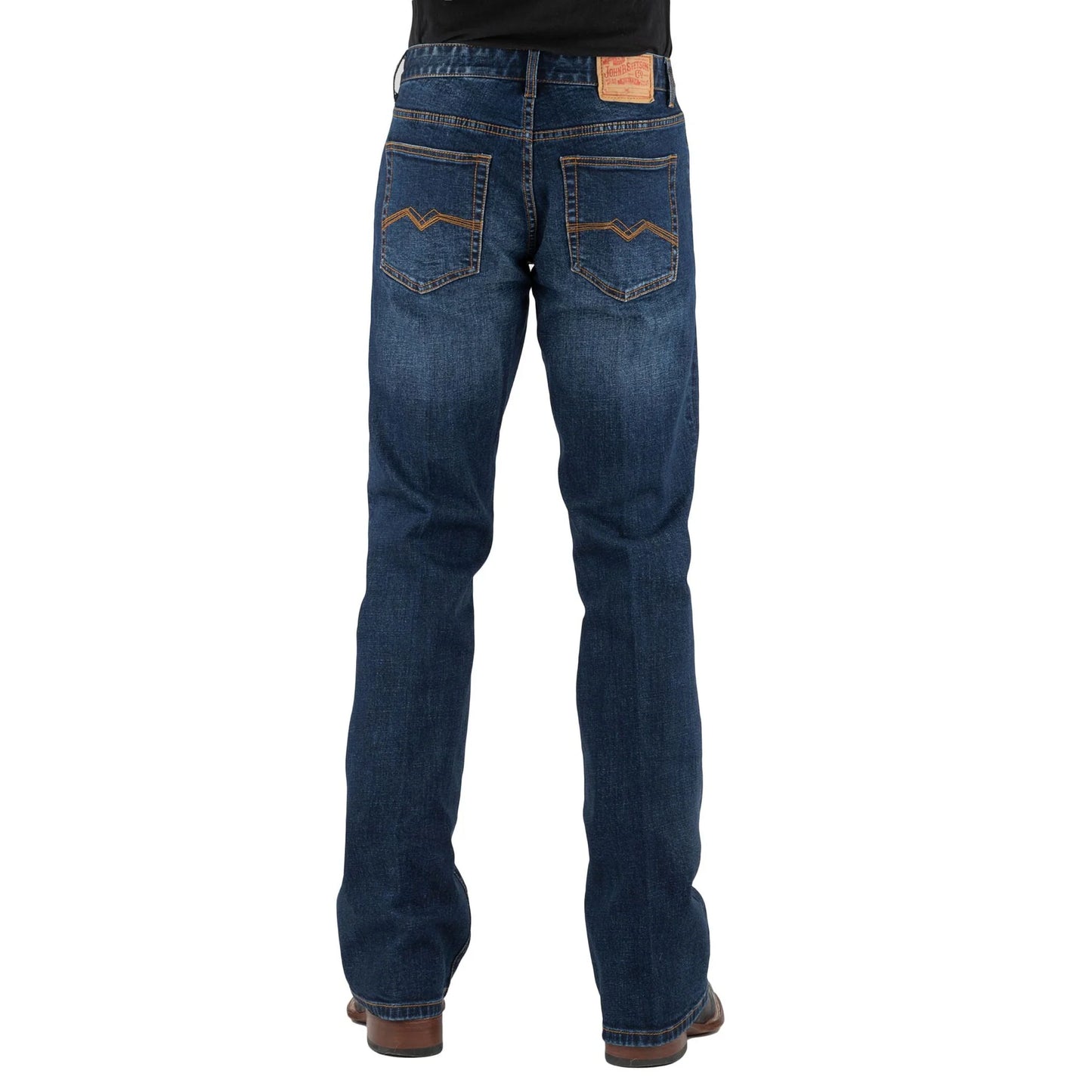 Stetson Mens 1014 Rocker Fit Boot Cut Jeans