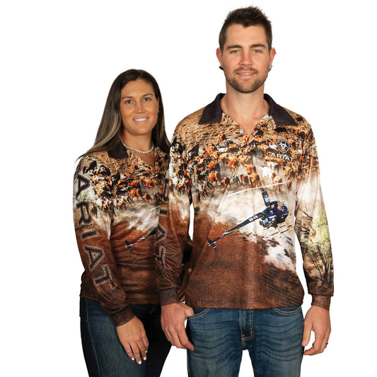 Ariat Unisex Fishing Shirt Helimustering
