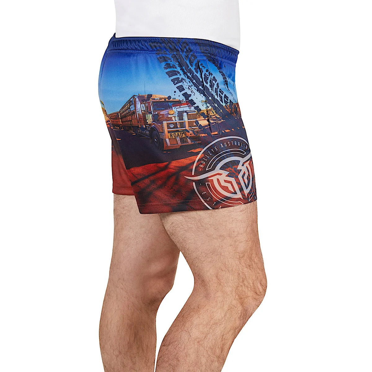 Bullzye Mens Roadtrain Sports Shorts