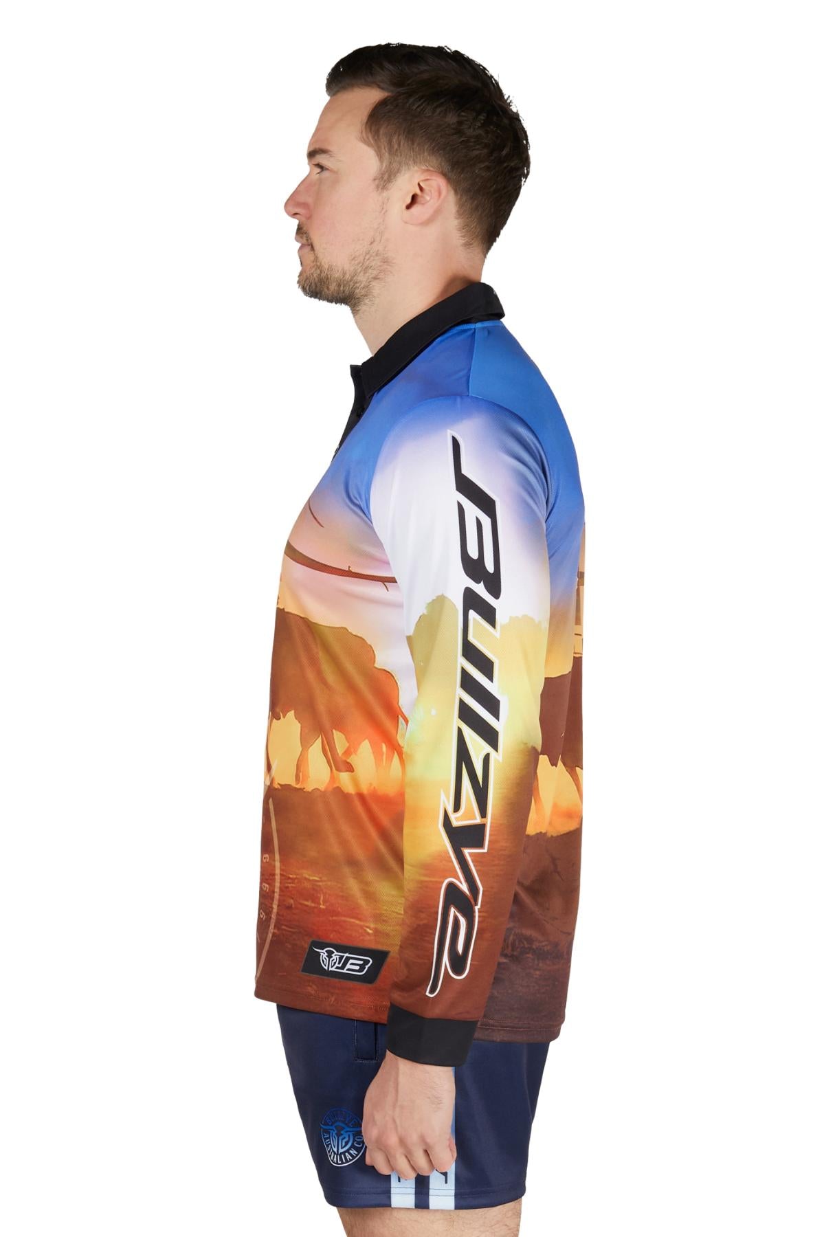 Bullzye Mens Outback LS Fishing Shirt