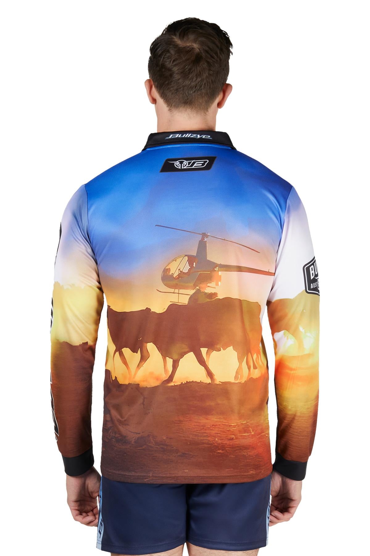 Bullzye Mens Outback LS Fishing Shirt