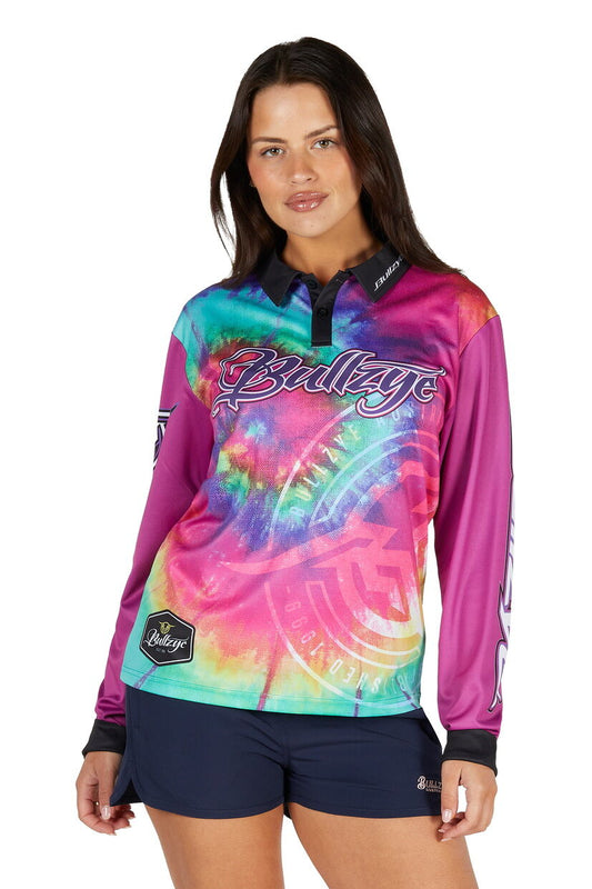 Bullzye Womens Narrative L/S Fishing Shirt