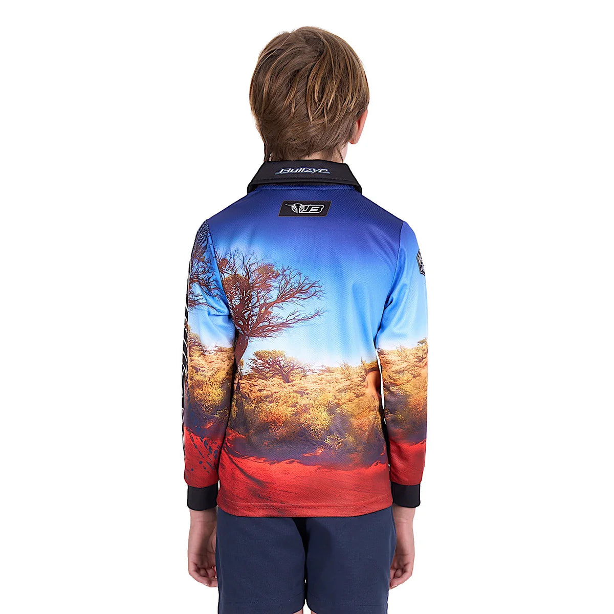 Bullzye Boys Roadtrain L/S Fishing Shirt