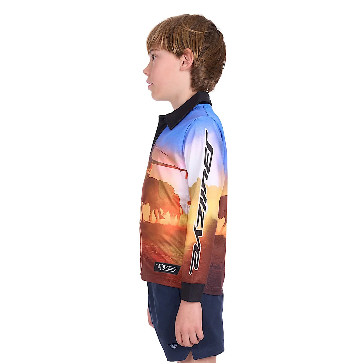 Bullzye Boys Outback L/S Fishing Shirt