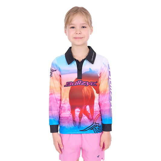Bullzye Girls Gallop L/S Fishing Shirt