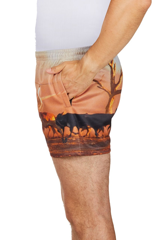 Bullzye Mens Helicopter Shorts