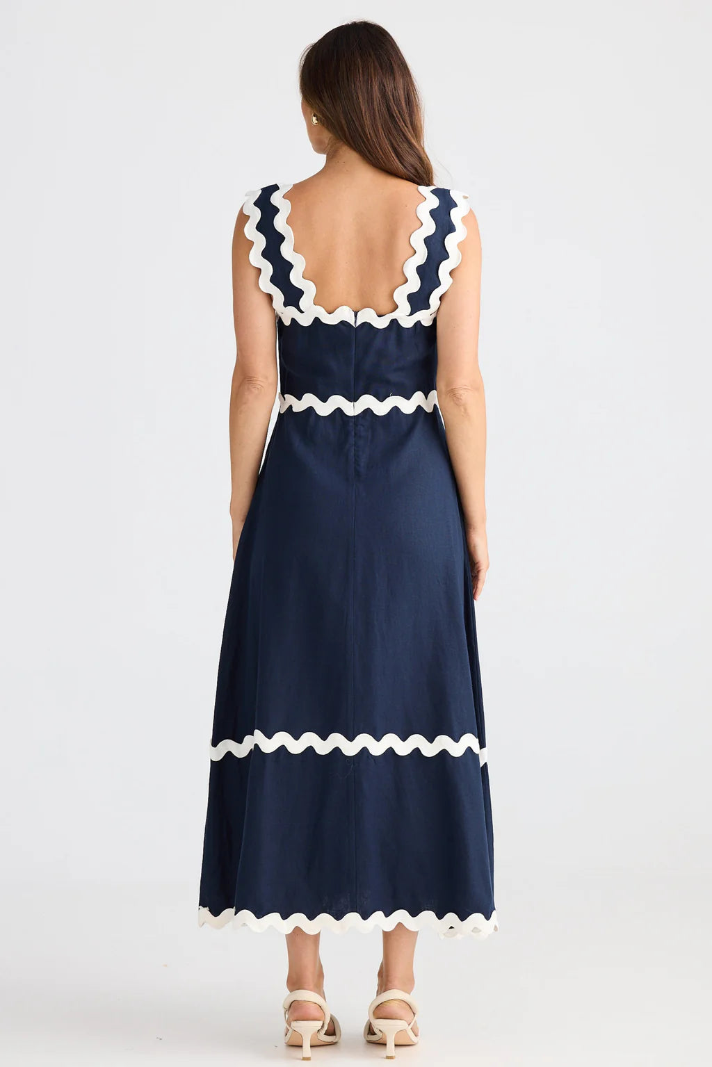 Brave + True Womens Marlo Midi Dress