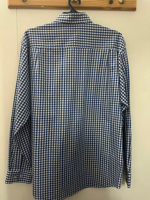 Bisley Mens Cotton Small Check L./S Shirt