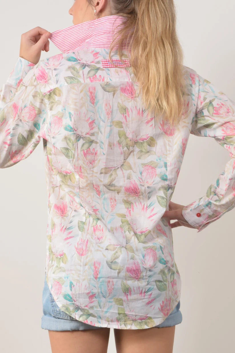 Bullrush Womens King Protea L/S Shirt