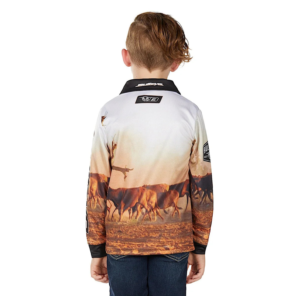 Bullzye Boys Helicopter L/S Fidhing Shirt