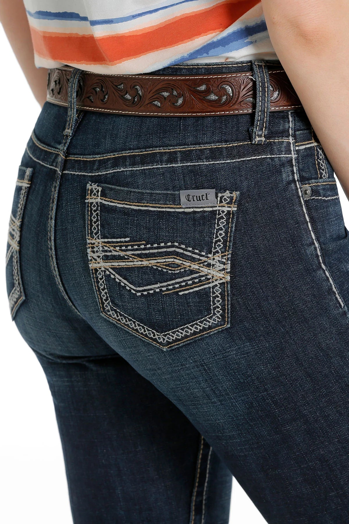 Cruel Denim Womens Hannah Moderate Rise Boot Cut Jean Long Leg