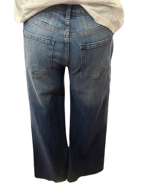 Cloth Paper Scissors Womens The Low Sun Wide Leg Jeans
