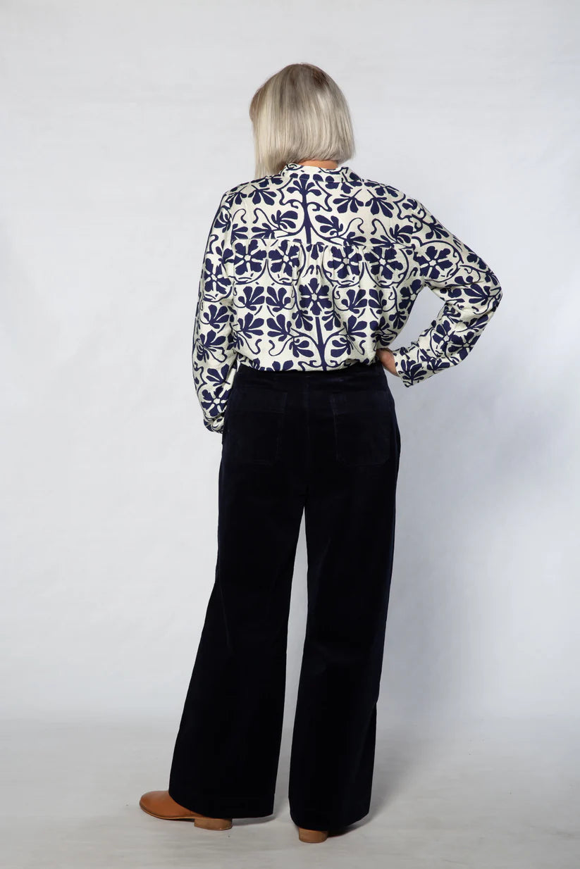 Equinox Womens Mandarin Collar Tunic Shirt