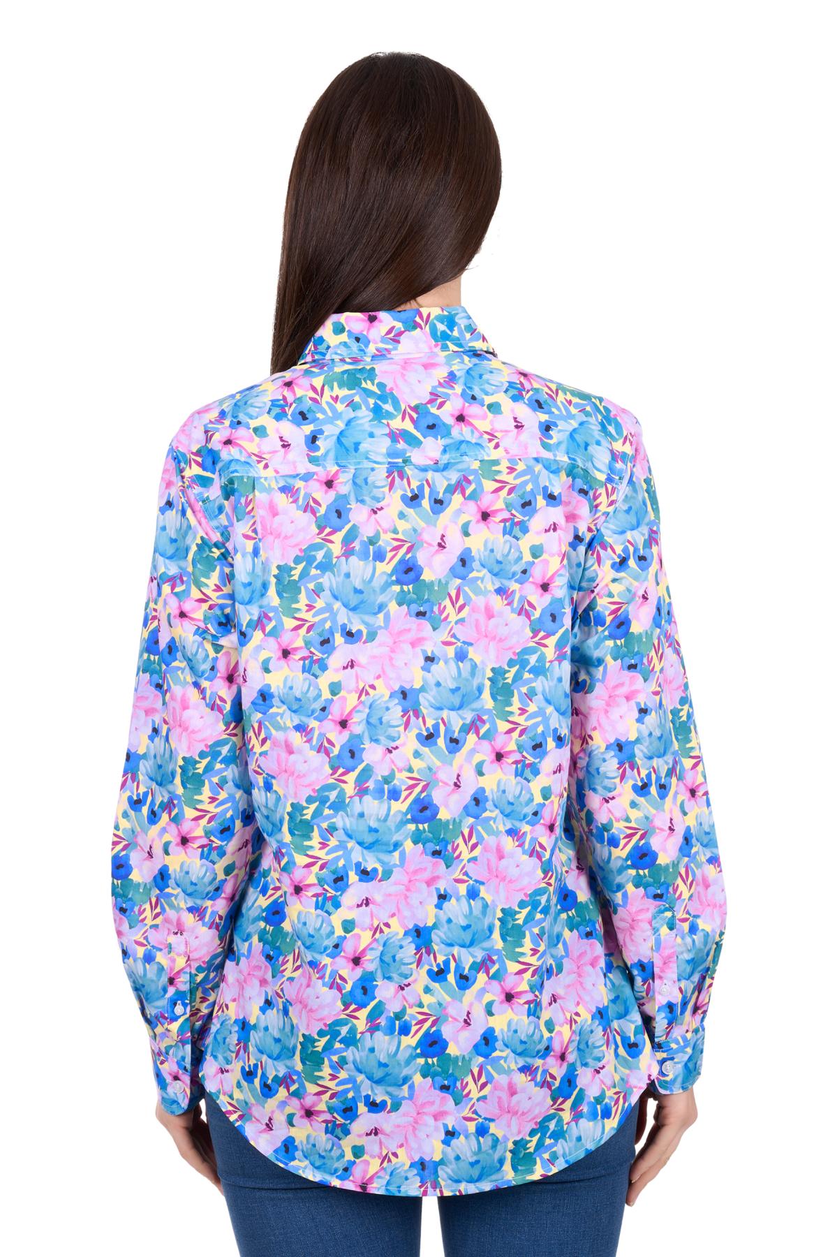 Hard Slog Womens Trixie 1/2 PLKT L/S Shirt
