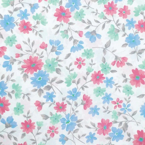 Just Country Womens Georgie Half Button Print Workshirt