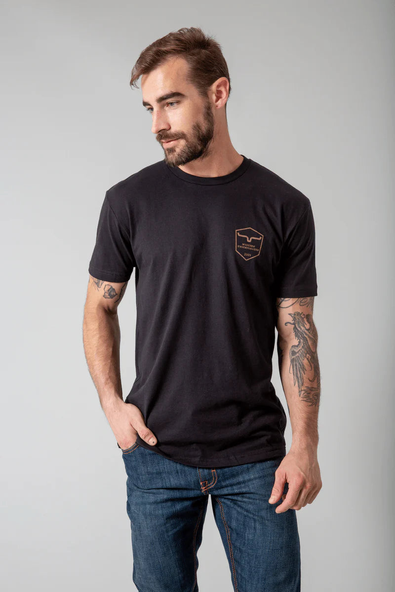 Kimes Mens Sheilded Trucker S/S Tee