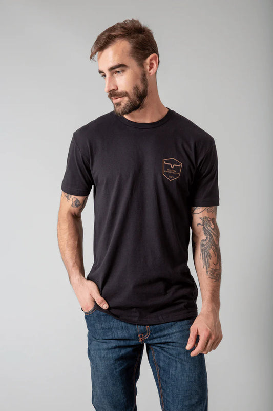 Kimes Mens Sheilded Trucker S/S Tee