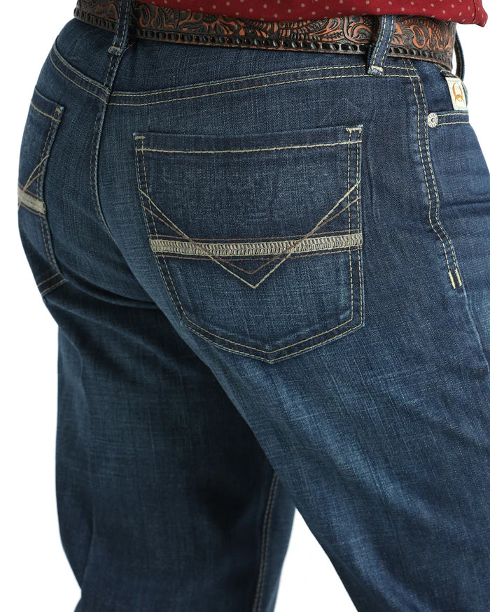 Cinch Mens Mid Rise Relaxed Boot Cut Jeans
