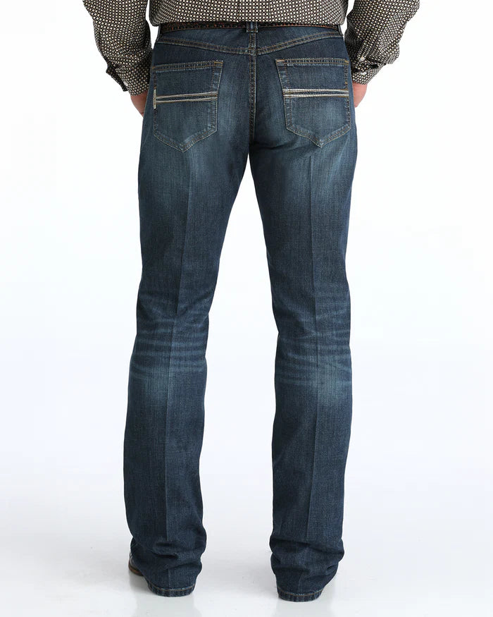 Cinch Mens Carter 2.0 Mid Rise Relaxed Boot Cut Jeans
