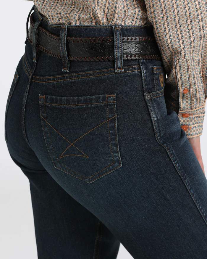 Cinch Womens Moderate Rise Slim Classic Boot Cut Jean Long Leg