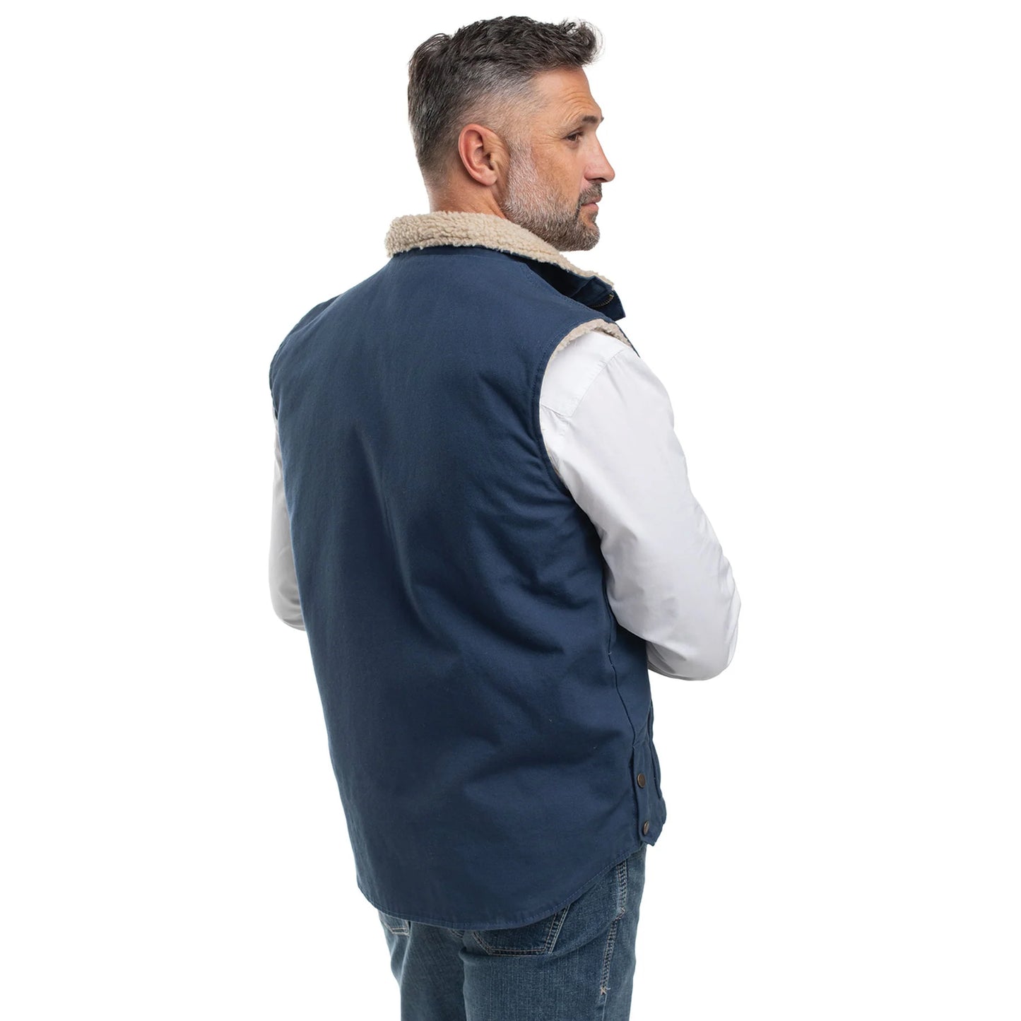 Just Country Mens Diamantina Sherpa Vest