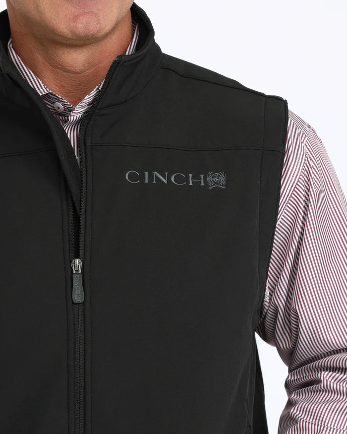 Cinch Mens Clunes Logo Vest