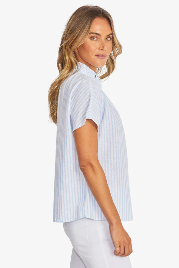 Ping Pong Womens Tamara Stripe Blouse