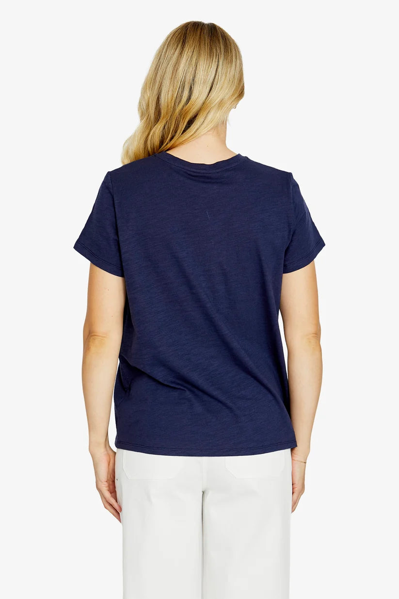 Ping Pong Womens Katey Bow Print Tee