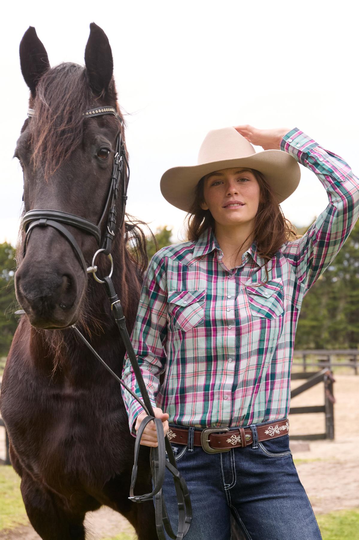 Pure Western Womens Nicola L/S Shirt
