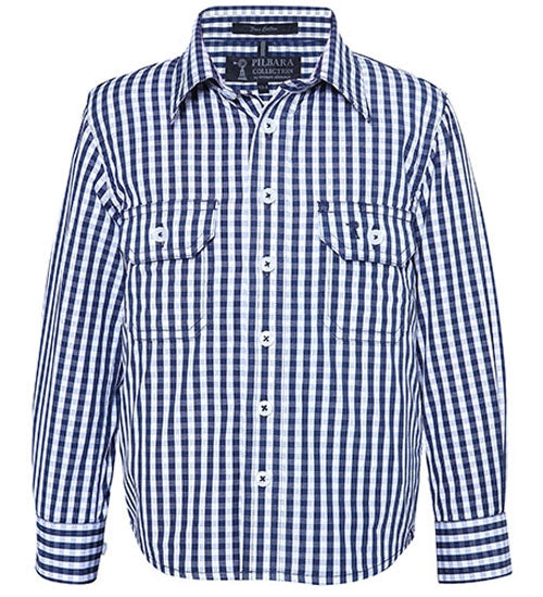 Pilbara Kids L/S Shirt