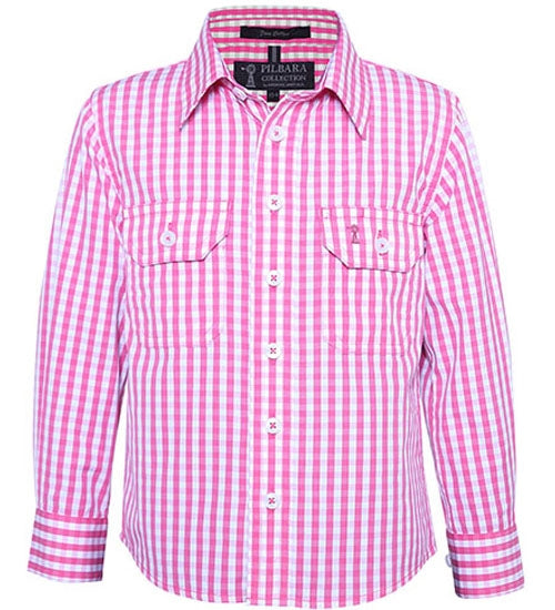 Pilbara Kids L/S Shirt