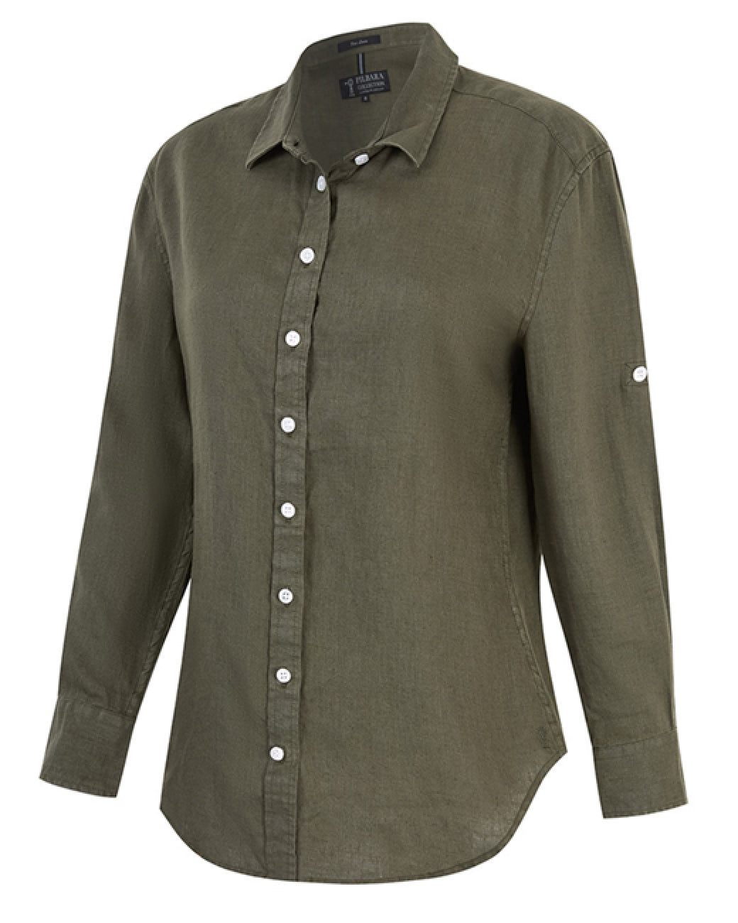 Pilbara Womens L/S Linen Shirt