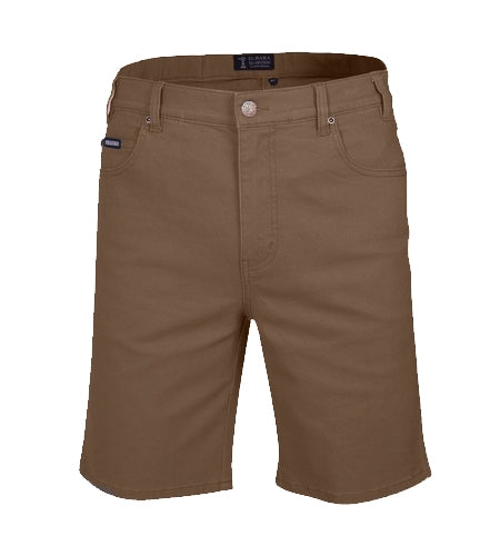 Pilbara Mens Cotton Stretch Jean Shorts