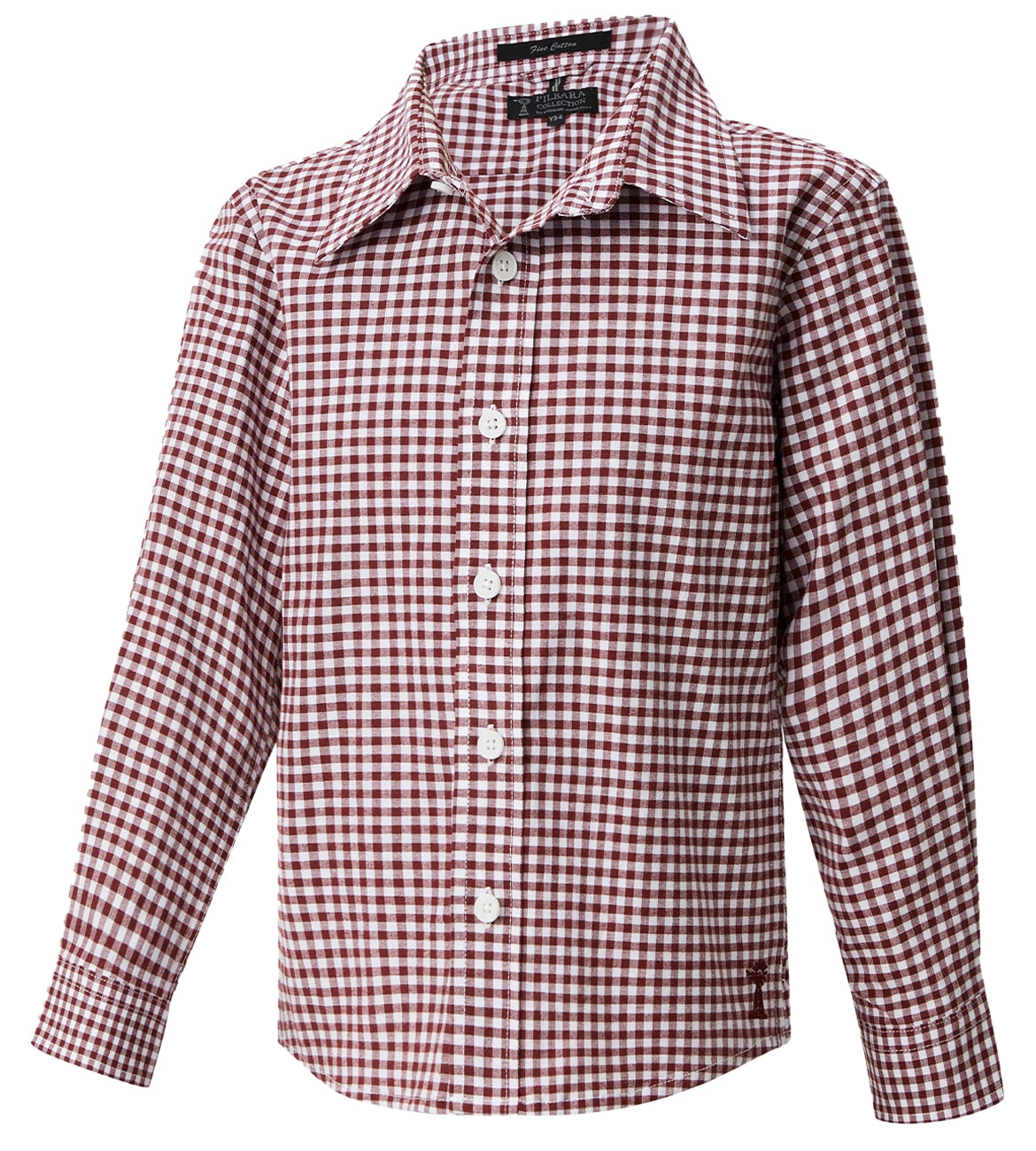 Pilbara Kids L/S Gingham Shirt