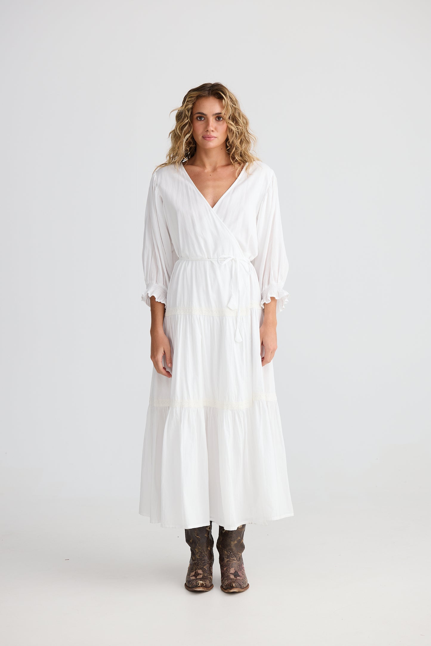 Talisman Womens Lunar Wrap Dress