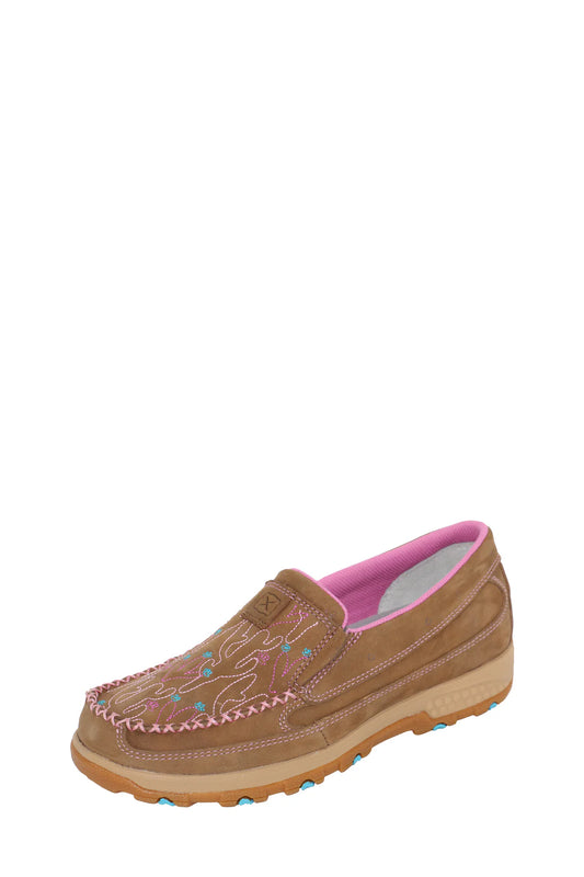 Twisted X Womens Cactus Cellstretch Slip On