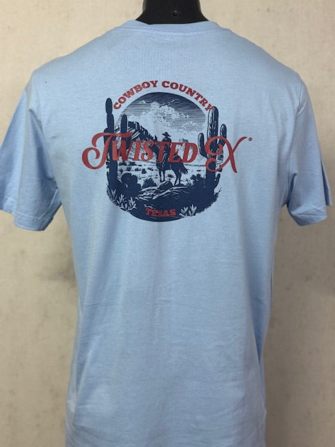 Twisted X Mens Cole S/S Tee