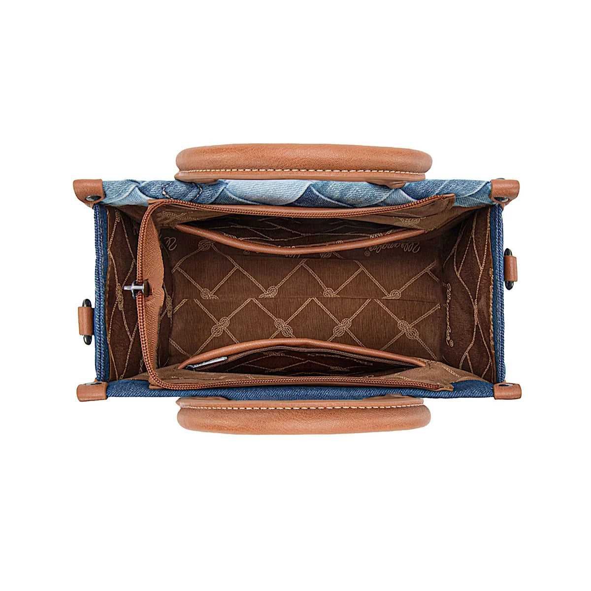 Wrangler Denim Patchwork Crossbody Bag