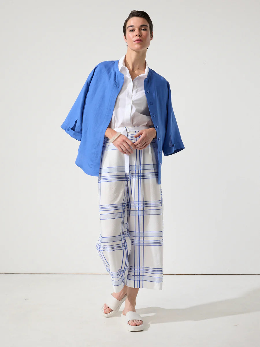 Marco Polo Womens Pacific Check Pant