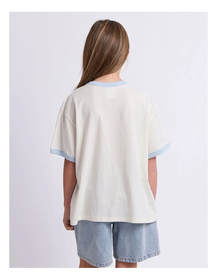 Eve Girl Womens Lasso Ringer Tee