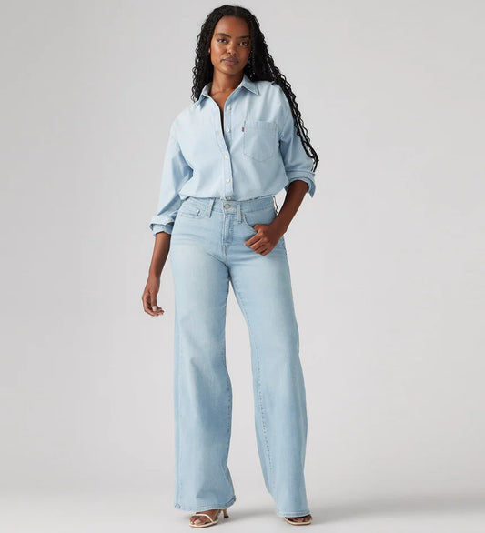 Levi's Womens 318 Shaping Wide Leg Jean
