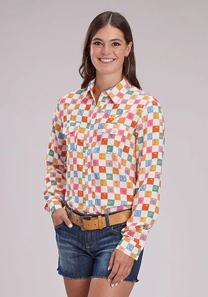 Roper Womens Five Star Collection LS Shirt