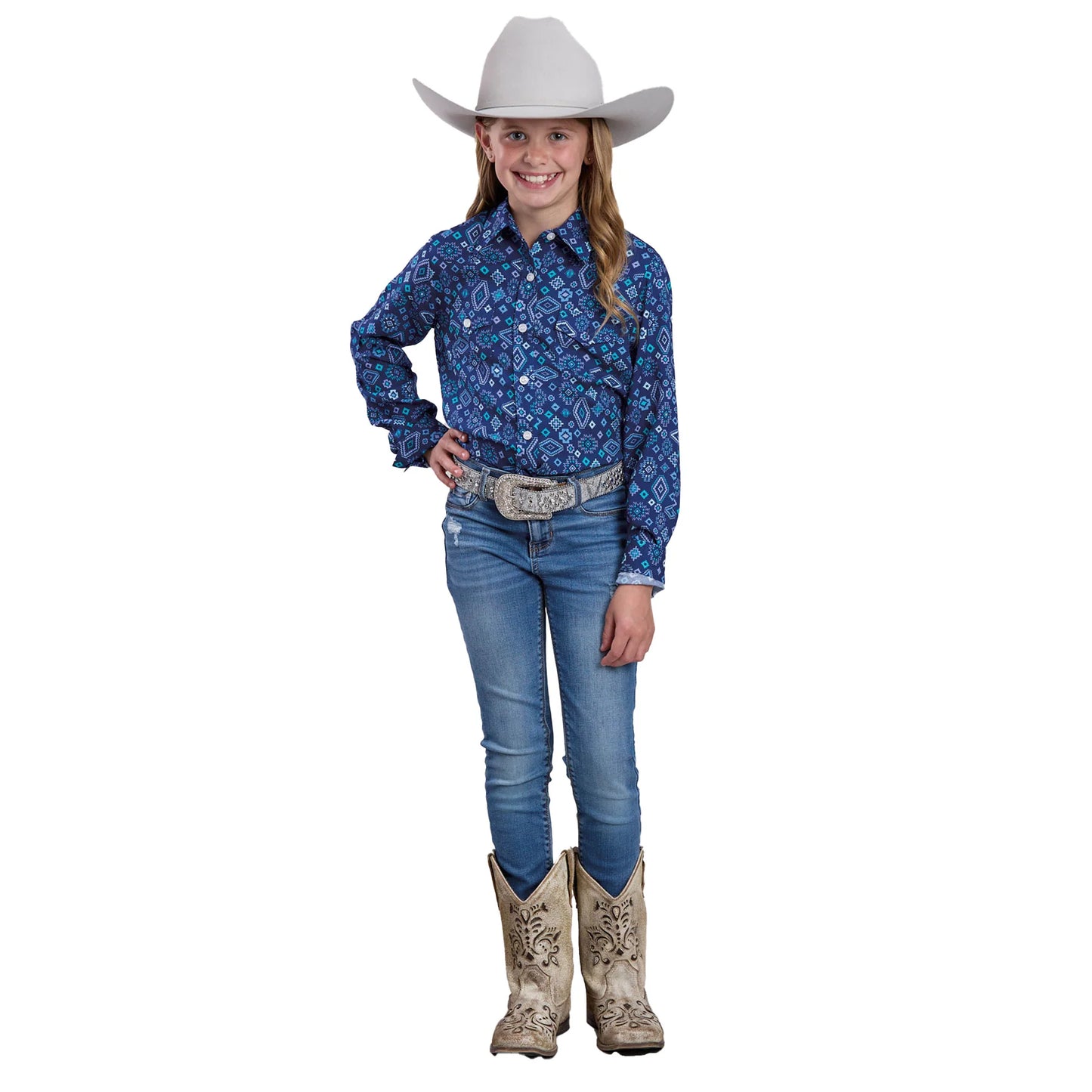 Roper Girls Five Star Collection L/S Shirt