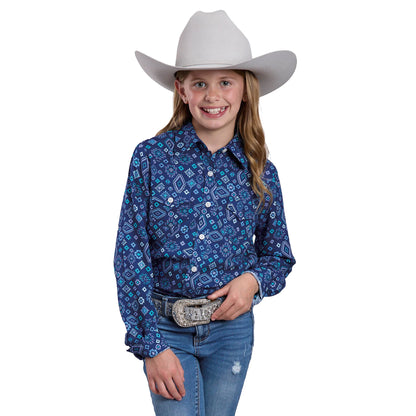 Roper Girls Five Star Collection L/S Shirt