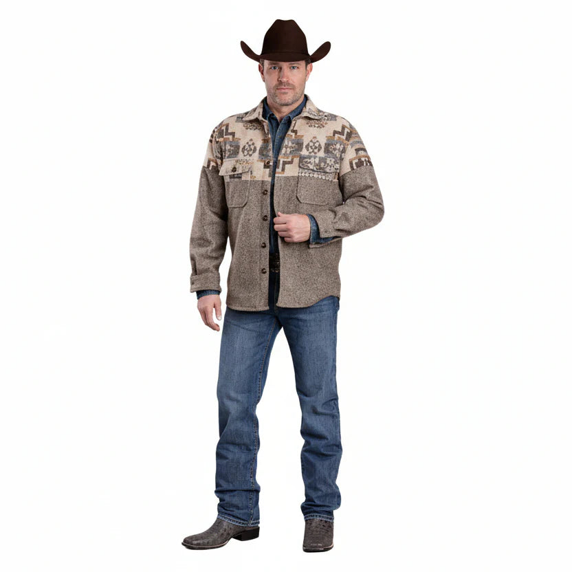 Roper Mens Outerwear Shirt Jacket
