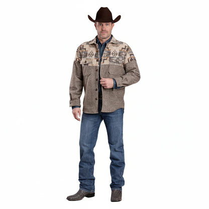Roper Mens Outerwear Shirt Jacket
